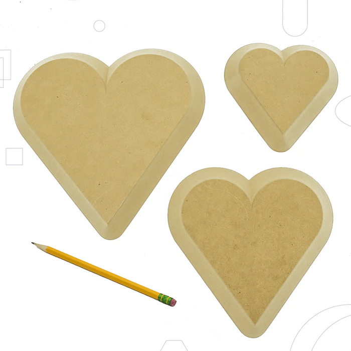 GR Pottery Forms - Heart Variety Pack