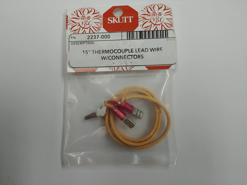 Skutt Thermocouple Lead Wire 15" #2237