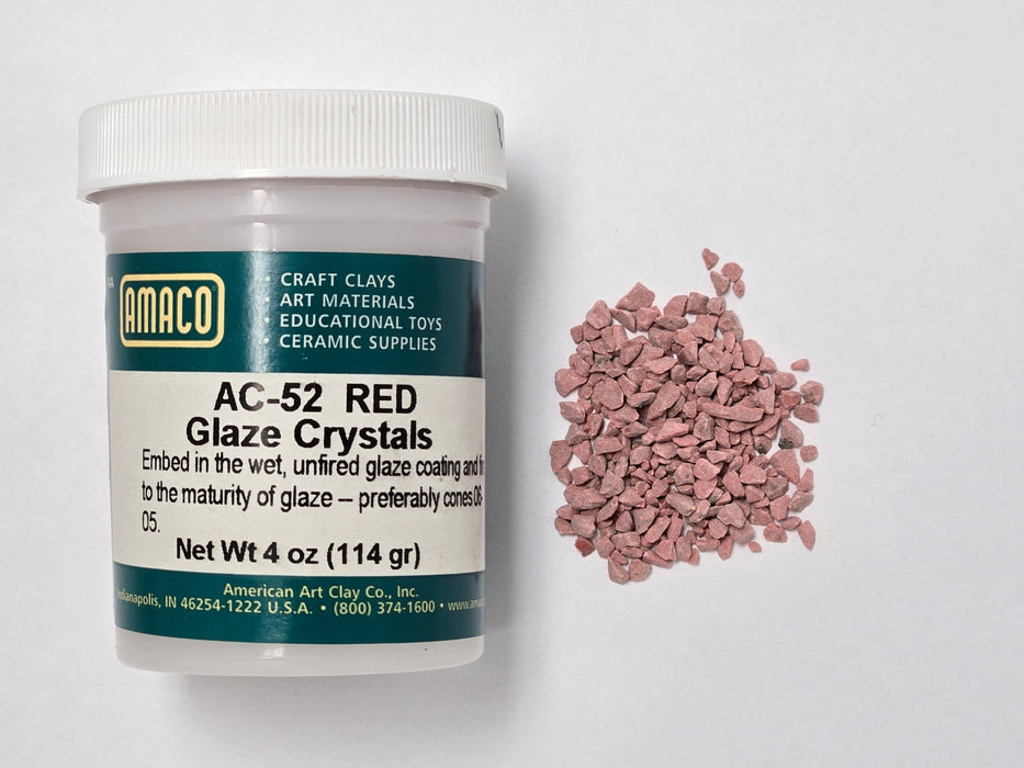AC-52 Red Glaze Crystals