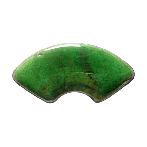 855P Raku Emerald Pint