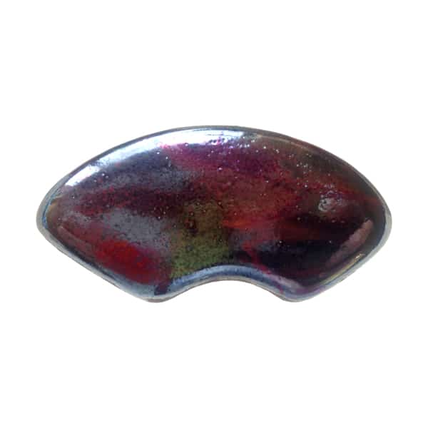 861P Raku Metalic Red Flash Pint