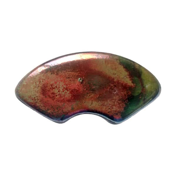 862P Raku Blue Galaxy Pint