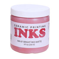 VI-87 Bright Red Velvet Ink 8oz