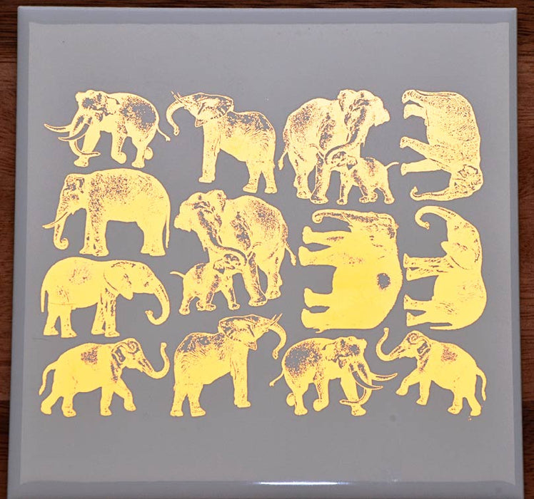 Decal Elephant ANEL-gold