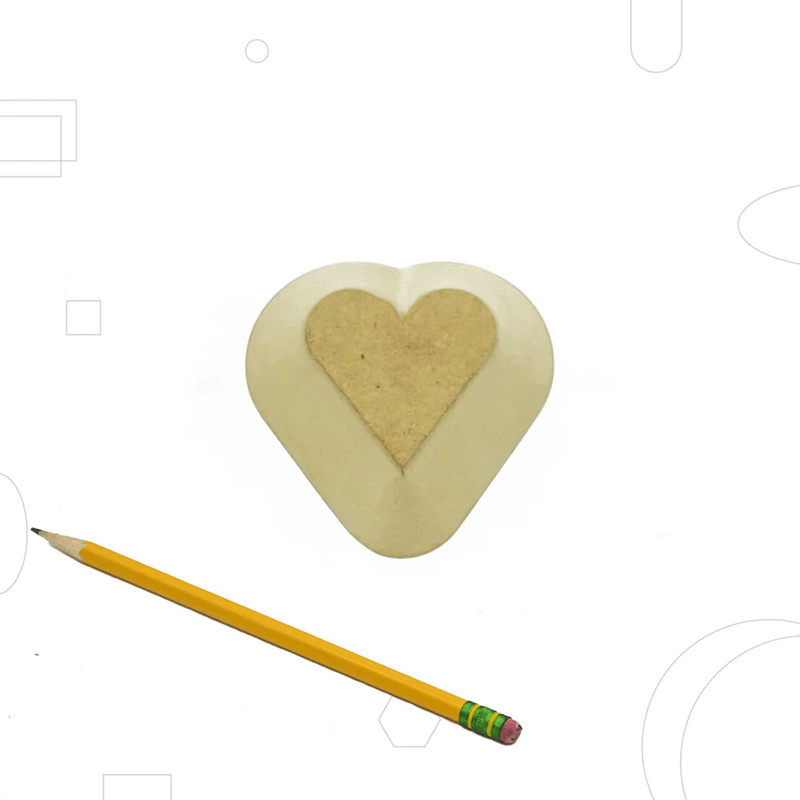 GR Pottery Forms - 4" Cutie Heart