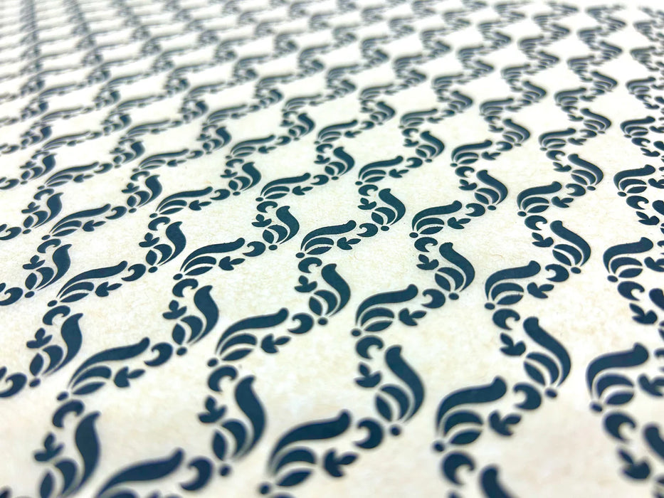 Elan Transfer Damask Piping