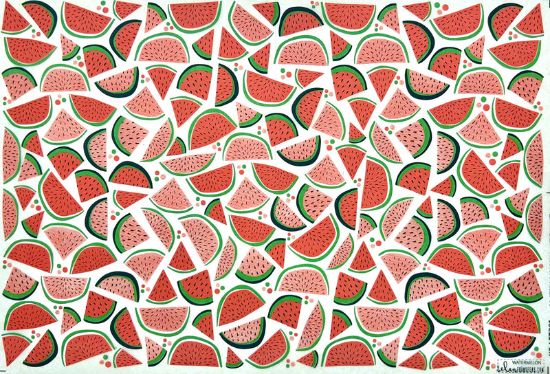 Elan Transfer Watermelon multicolor