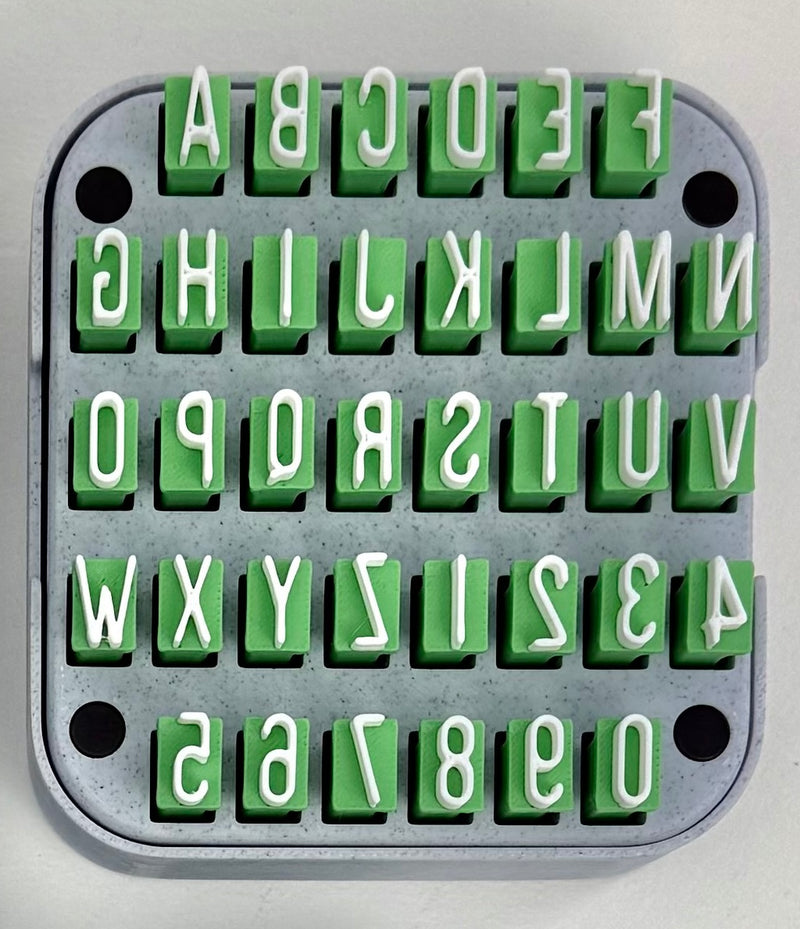 MoonMoon Upper Case Letter Stamps