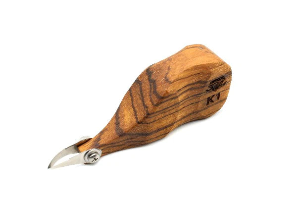DC K1 Curved V Tip Clay Carver