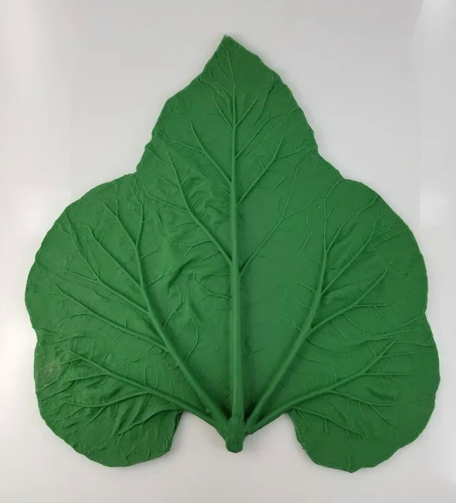 LP128 Large Rubber Rhubarb Leaf Form