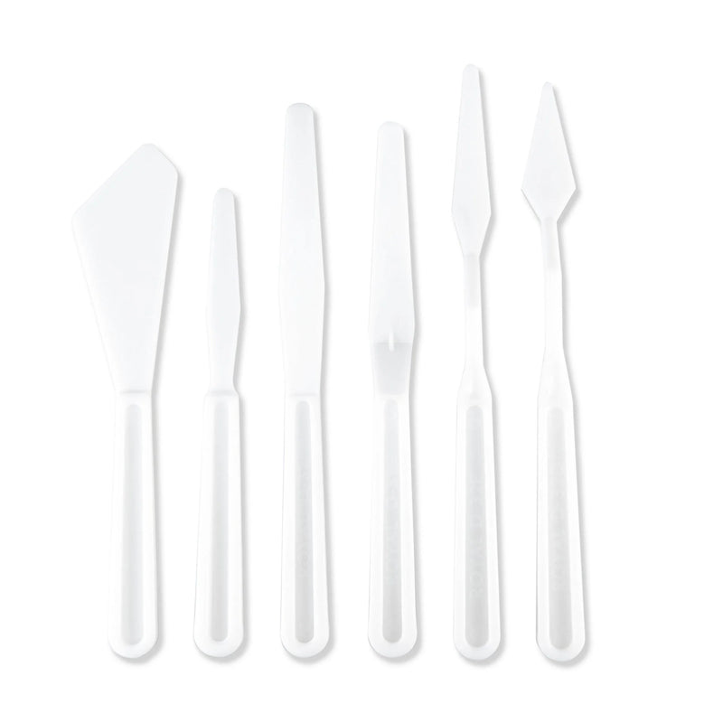 RD70 Langnickel 6 PC plastic Pallet Knife Set