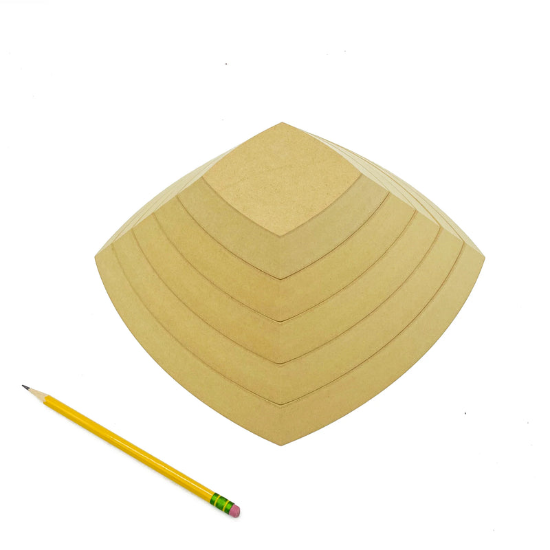 GR Pottery Forms - Spherical Square Stack Pack (5 Piece)