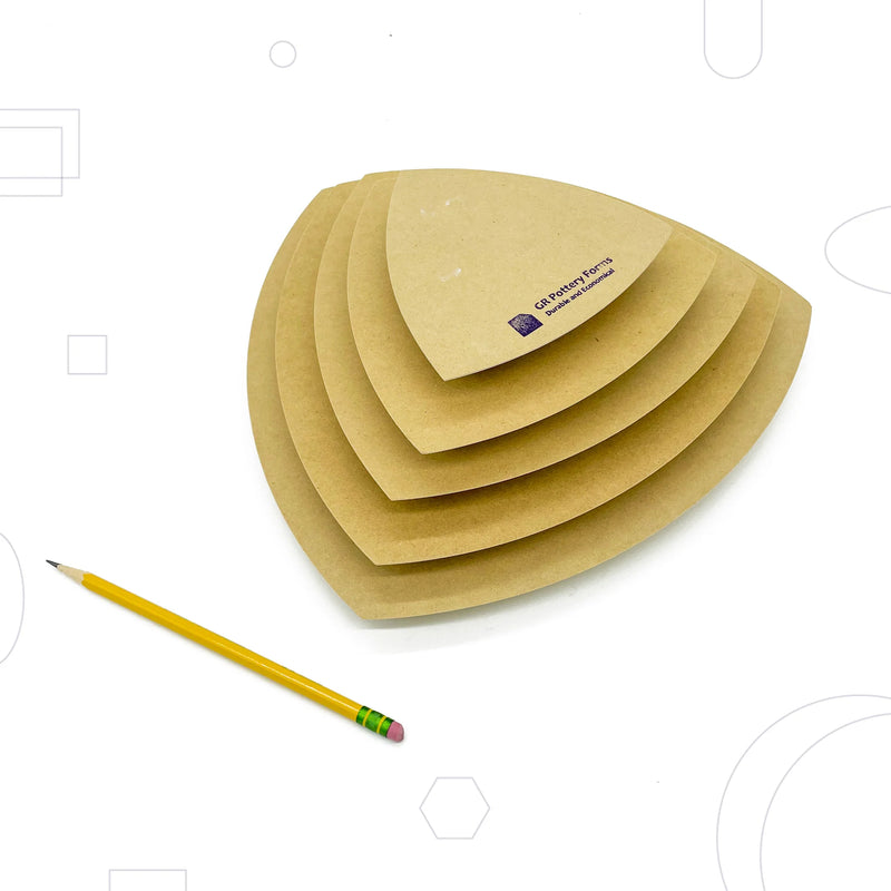 GR Pottery Forms - Spherical Triangle Stack Pack