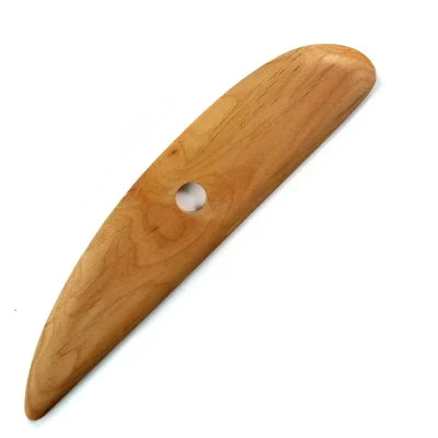 Wooden Platter Rib 12.25" x 2.5" TRBPM