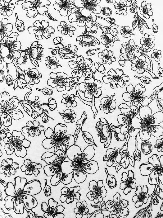 Elan Transfer Cherry Branches