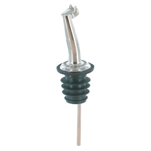 Chrome Tapered Bottle Spout/cap
