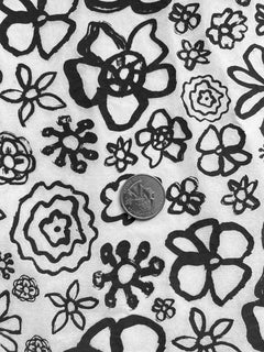 Elan Transfer Ink Flowers