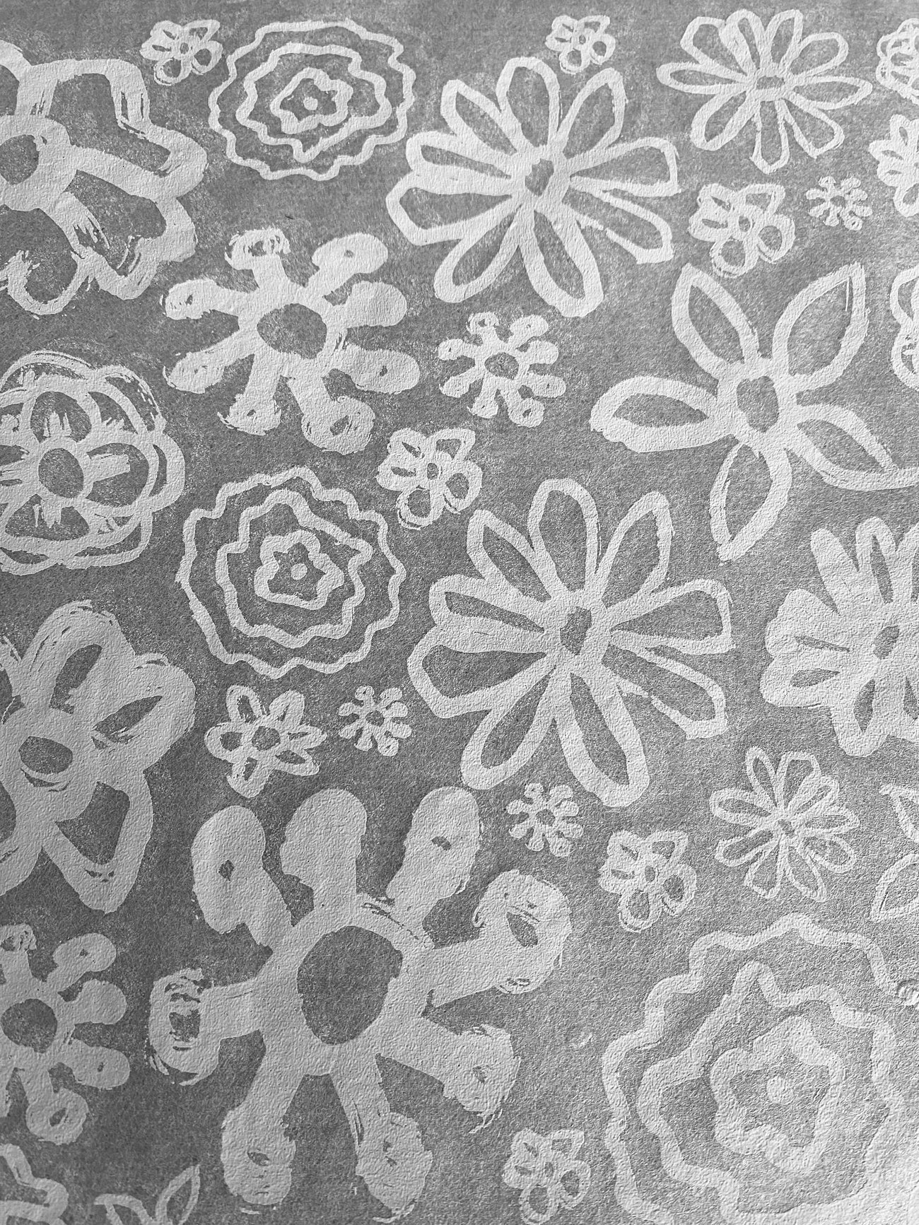 Elan Transfer Ink Flowers