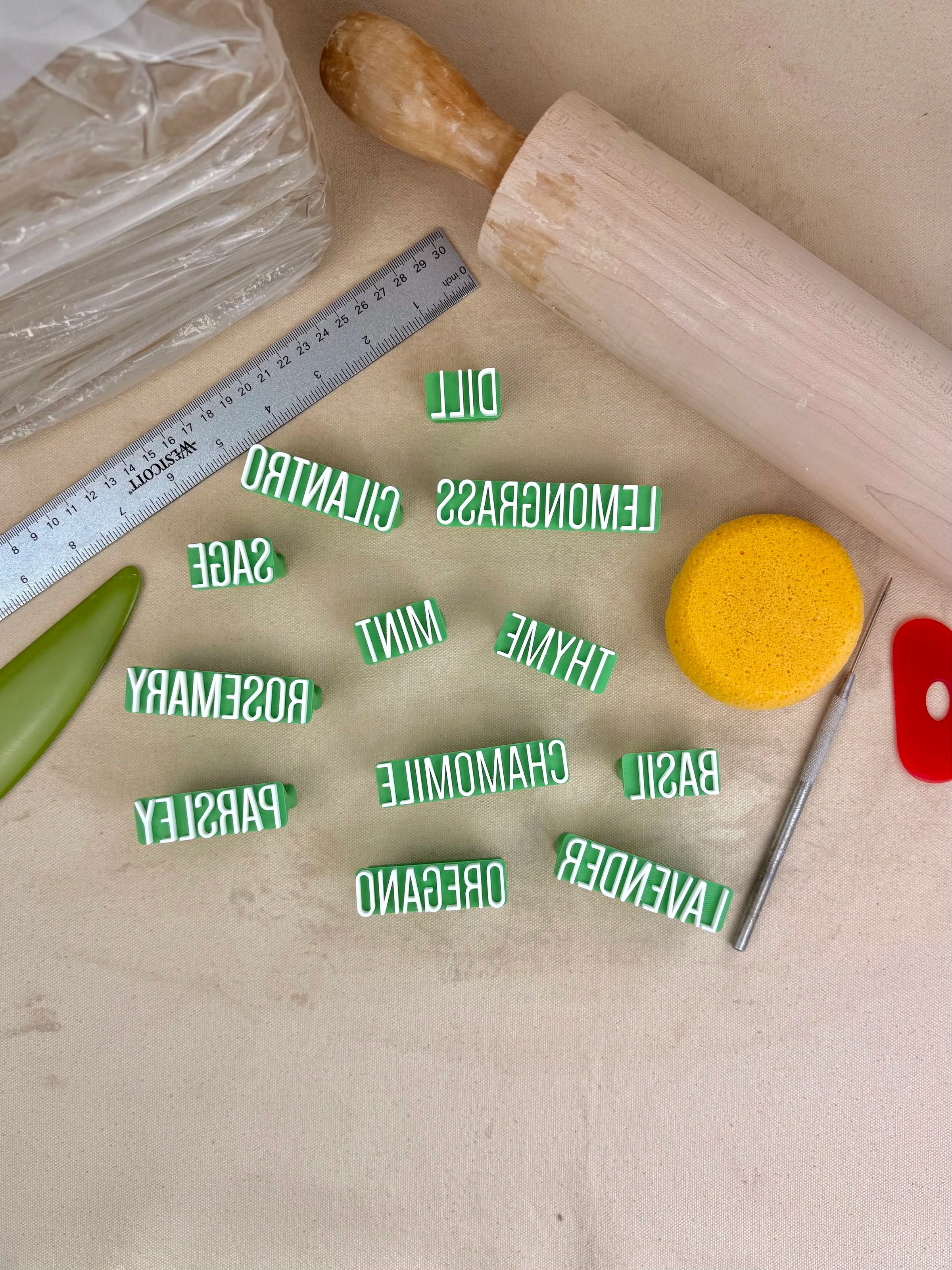 MoonMoon Herb Stamps