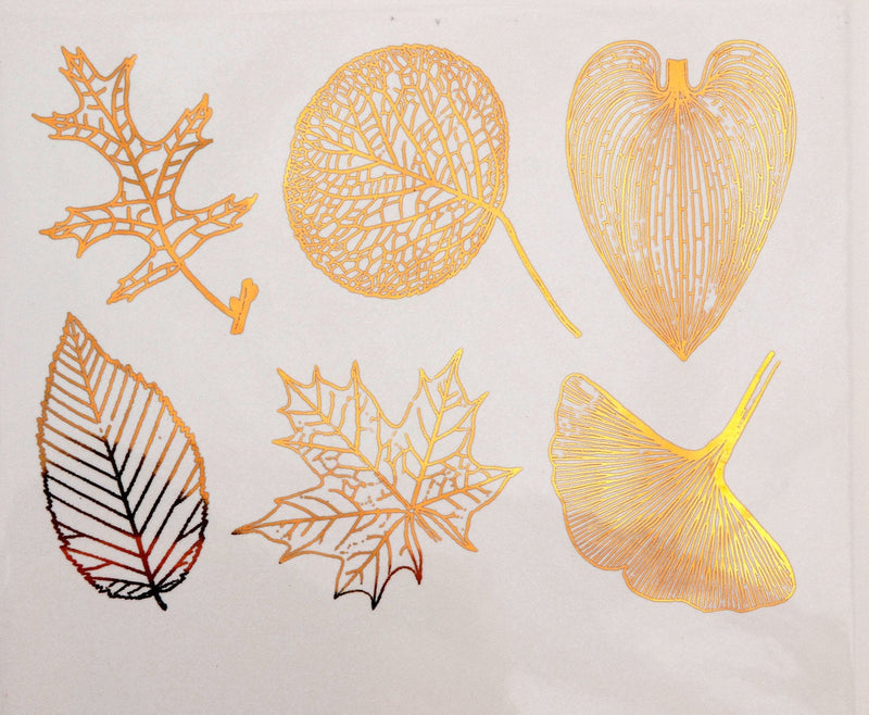 Decal Large Leaf BTLGLV-Copper