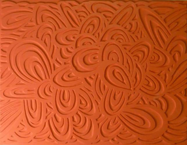 Texture Mat #14 Psychedelic 7" x 8.75"
