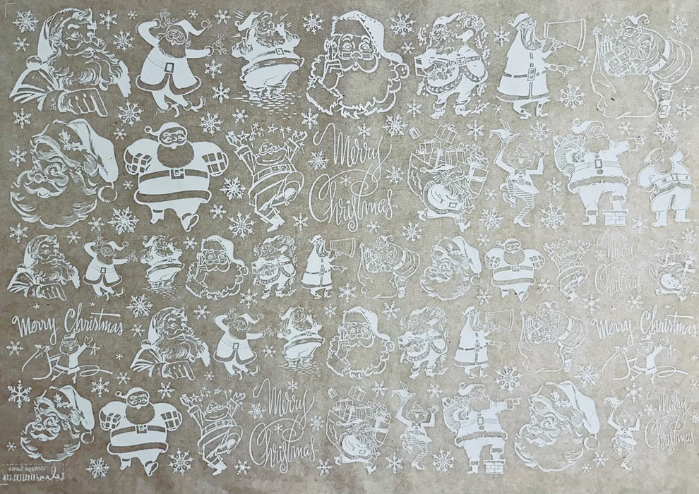 Elan Transfer Vintage Santa