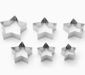 Fox Run 6 pc Star Set