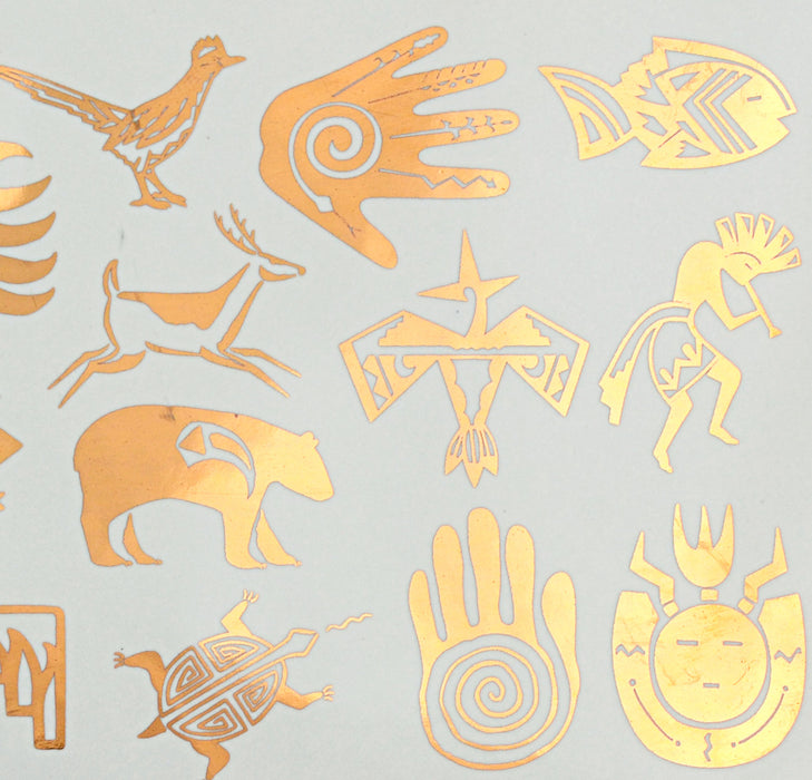 Decal Native Symbols MMNS-gold