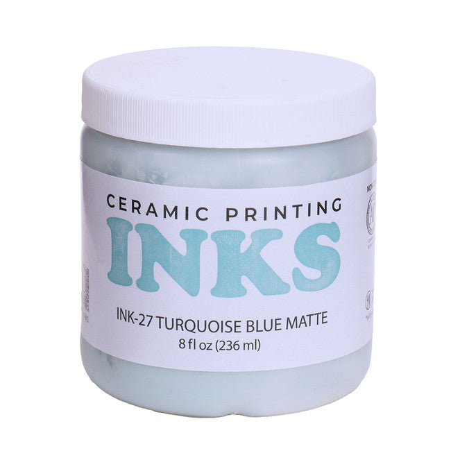 Ink-27 Turquoise Blue 8oz Matte