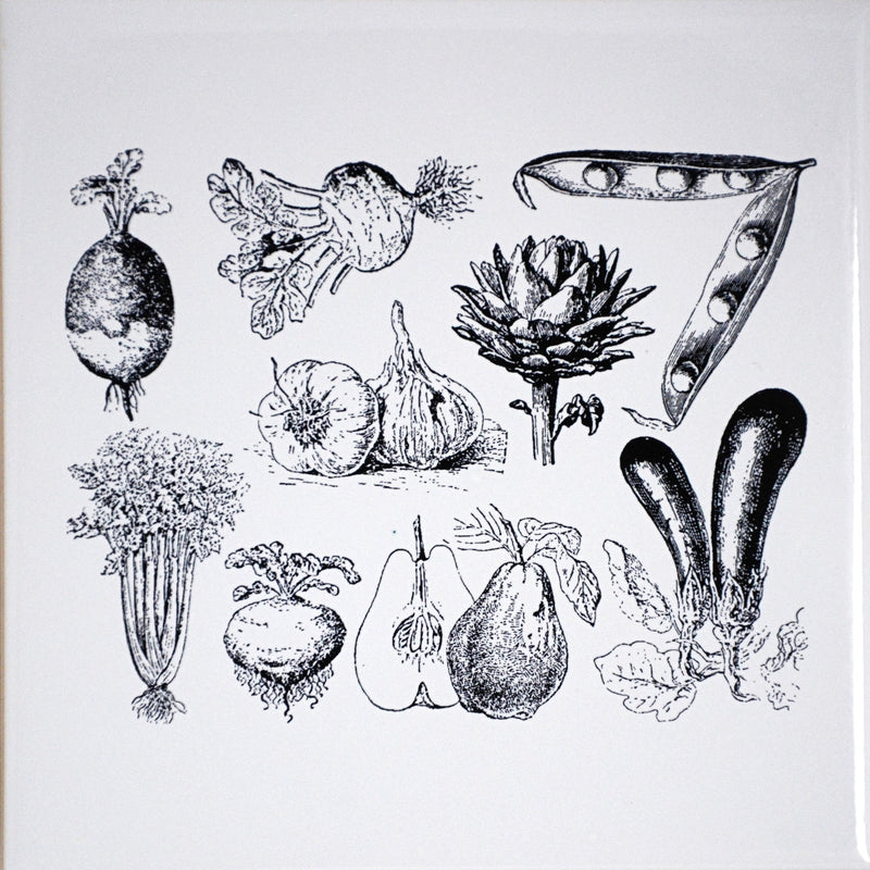 Decal Vegetables BTVG-Black