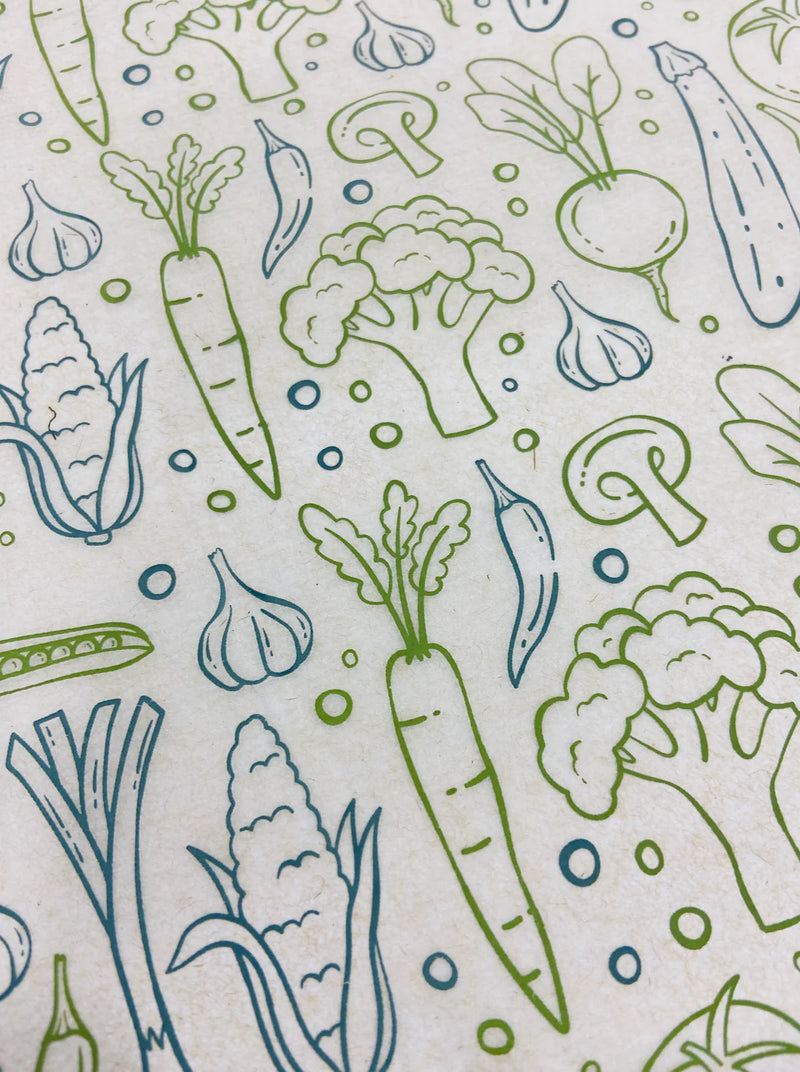 Elan Transfer Vegetables Multi Color