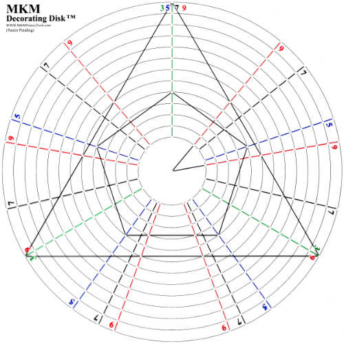 MKM DD-15 Decorating Disk (15in)