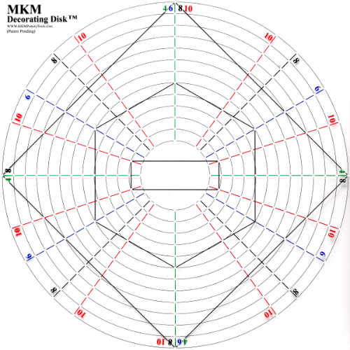 MKM DD-15 Decorating Disk (15in)