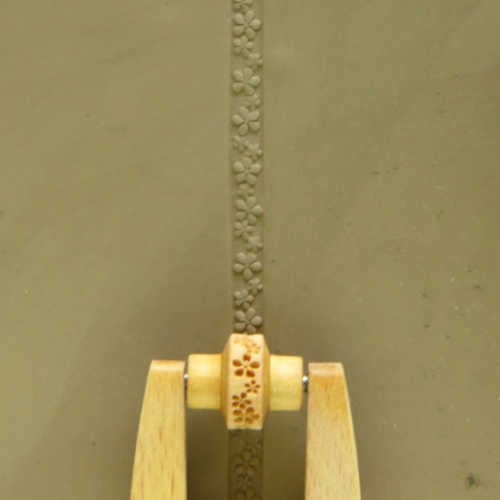 MKM MRS-008 Debossed Flower Pattern