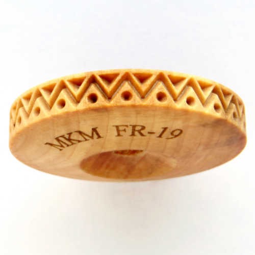 MKM FR-019 Zig Zag Dots (Triangles & Dots)
