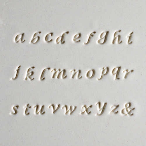 Lucida - Lower Case Font Set
