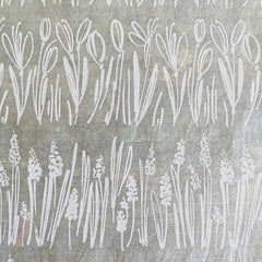 Elan Transfer Sketched Flowers