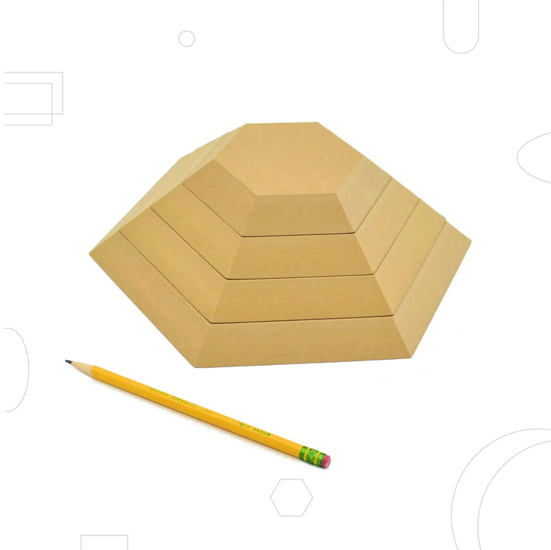 GR Pottery Forms - Hex Stack