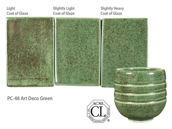 PC48 Art Deco Green