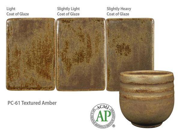 PC61 Textured Amber Pint
