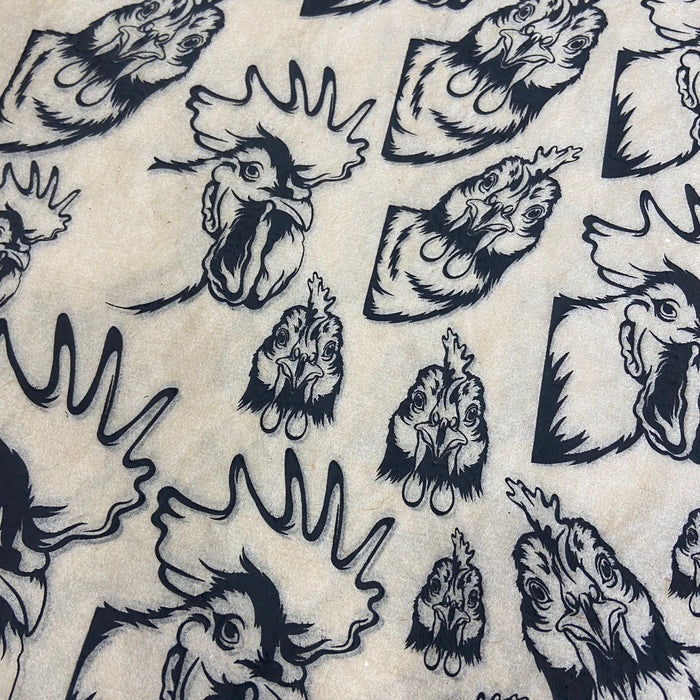 Elan Transfer Chickens Peeking
