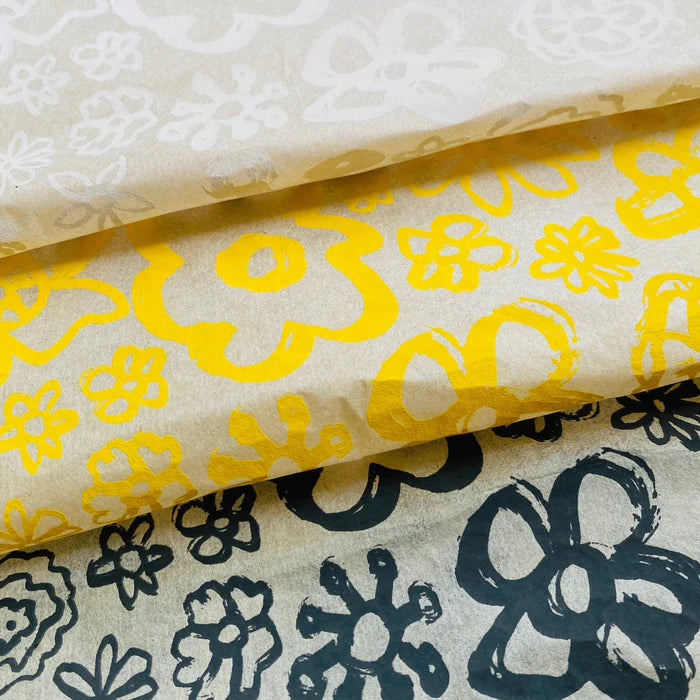 Elan Transfer Ink Flowers
