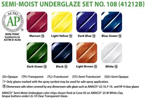 Semi Moist Undgerglaze Set 108