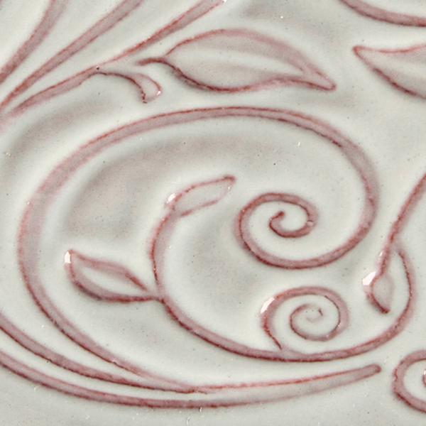 O11 White Clover Pint Opalescent Low Fire Glaze