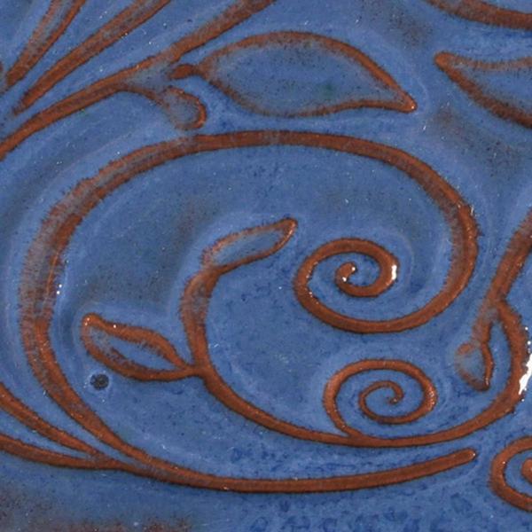 O23 Sapphire Blue Pint Opalescent Low Fire Glaze